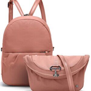 Pacsafe Citysafe CX Anti-Theft Convertible Backpack NWOT (color:  rose)